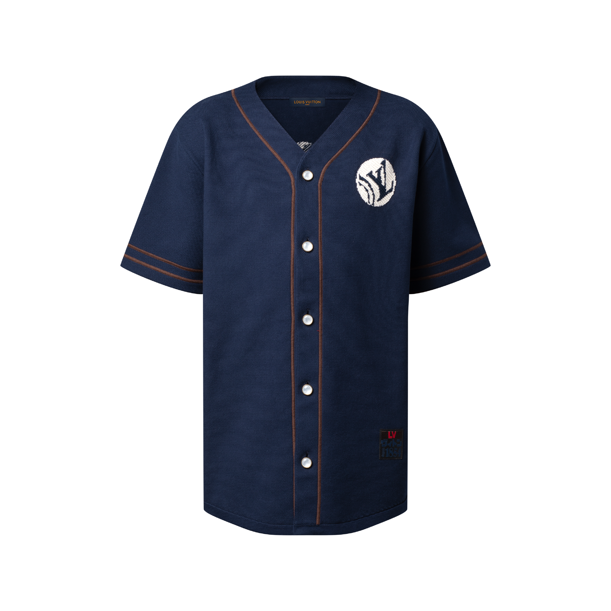 Knitted Short-Sleeved Baseball Shirt - Men - Ready-to-Wear | LOUIS